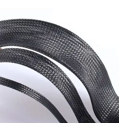Хорошая цена A wide rang of styles and sizes high flame-retardant expandable braided sleeving more smooth and bright онлайн