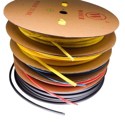 Хорошая цена 4:1 High shrink ratio dual wall heat shrink tube electrical waterproof industrial black , red , yellow , clear онлайн