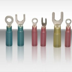 Red Solder And Heat Shrink Connectors AWG22-18 Solder Seal Wire Terminals
