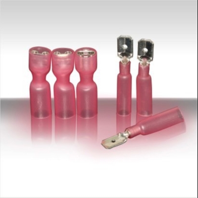 Red Solder And Heat Shrink Connectors AWG22-18 Solder Seal Wire Terminals