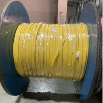 30mm Waterproof Yellow Heat Shrink Tubing , 1kv Insulation Sleeving Electrical Heat Shrinkable