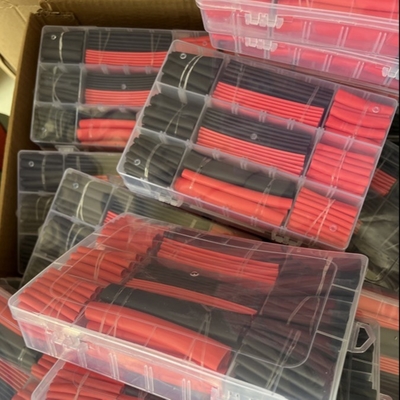 3x Dual Wall Heat Shrink Tube Halogen Free 12.7mm Red Tubing