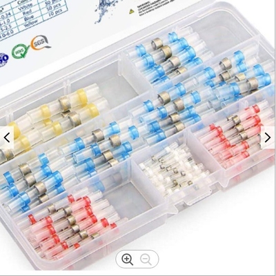 Соединитель сокращения жары 14-12AWG, красные водоустойчивые соединители провода сокращения жары с паяя рукавом