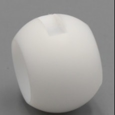90mm PTFE Large Hollow Sphere , White Hollow Teflon Balls