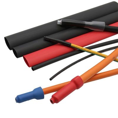 Хорошая цена 0.8мм водонепроницаемая герметика двойная стена клейкая теплосокращающая трубка онлайн