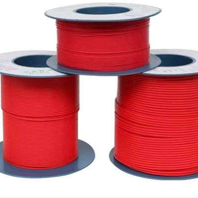 Хорошая цена трубопровод тефлона 0.38mm красный гибкий, трубопровод стены PTFE AWG 28 тонкий онлайн