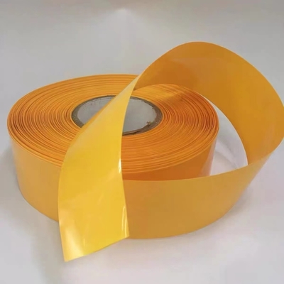 Хорошая цена Желтое предохранение от изоляции PVC обруча 18650 0.12mm сокращения батареи 400mm онлайн